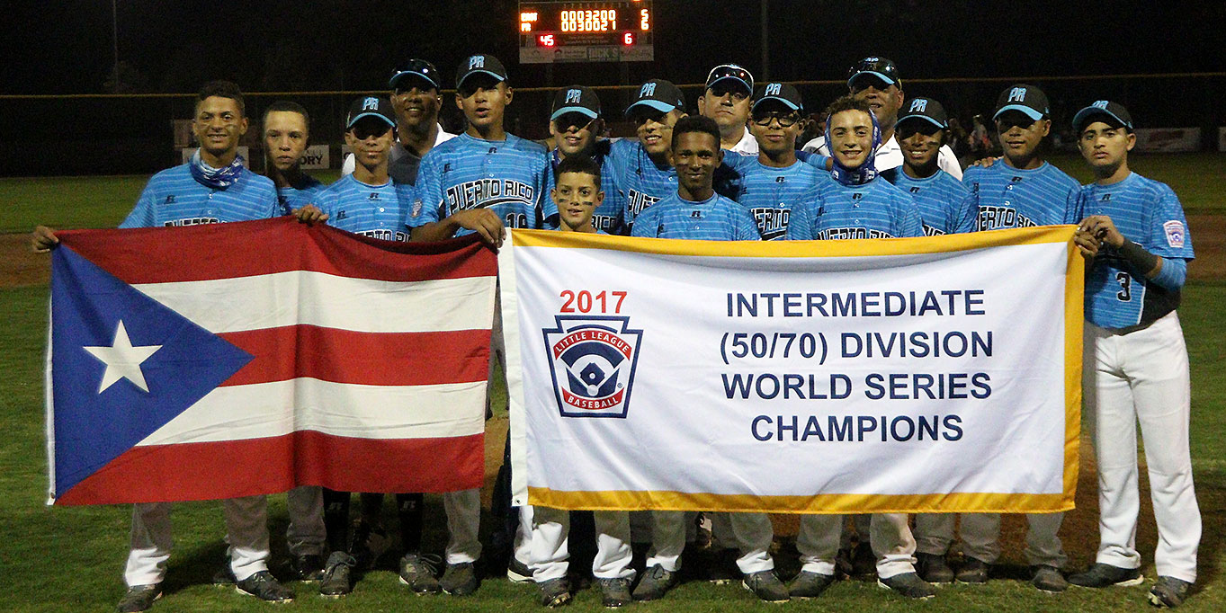 Puerto Rico Region 50/70 World Series Champs